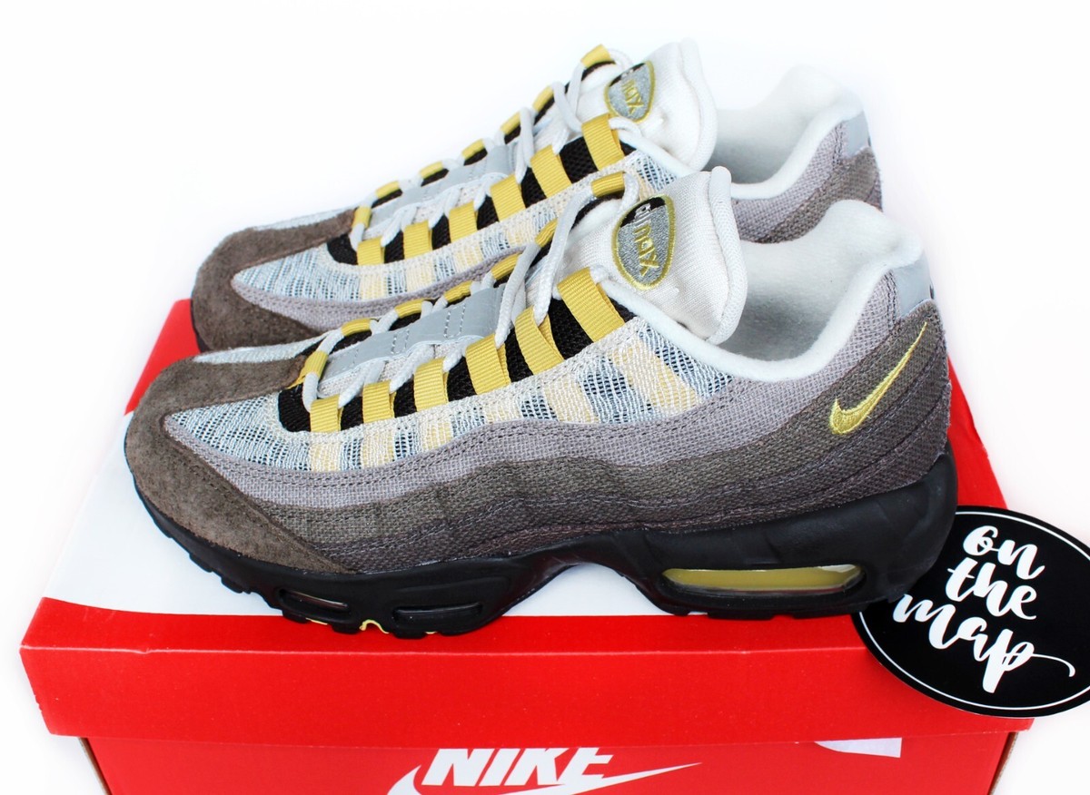 Nike Air Max 95 NH Ironstone Brown Yellow Grey UK 6 US 7 EUR 40