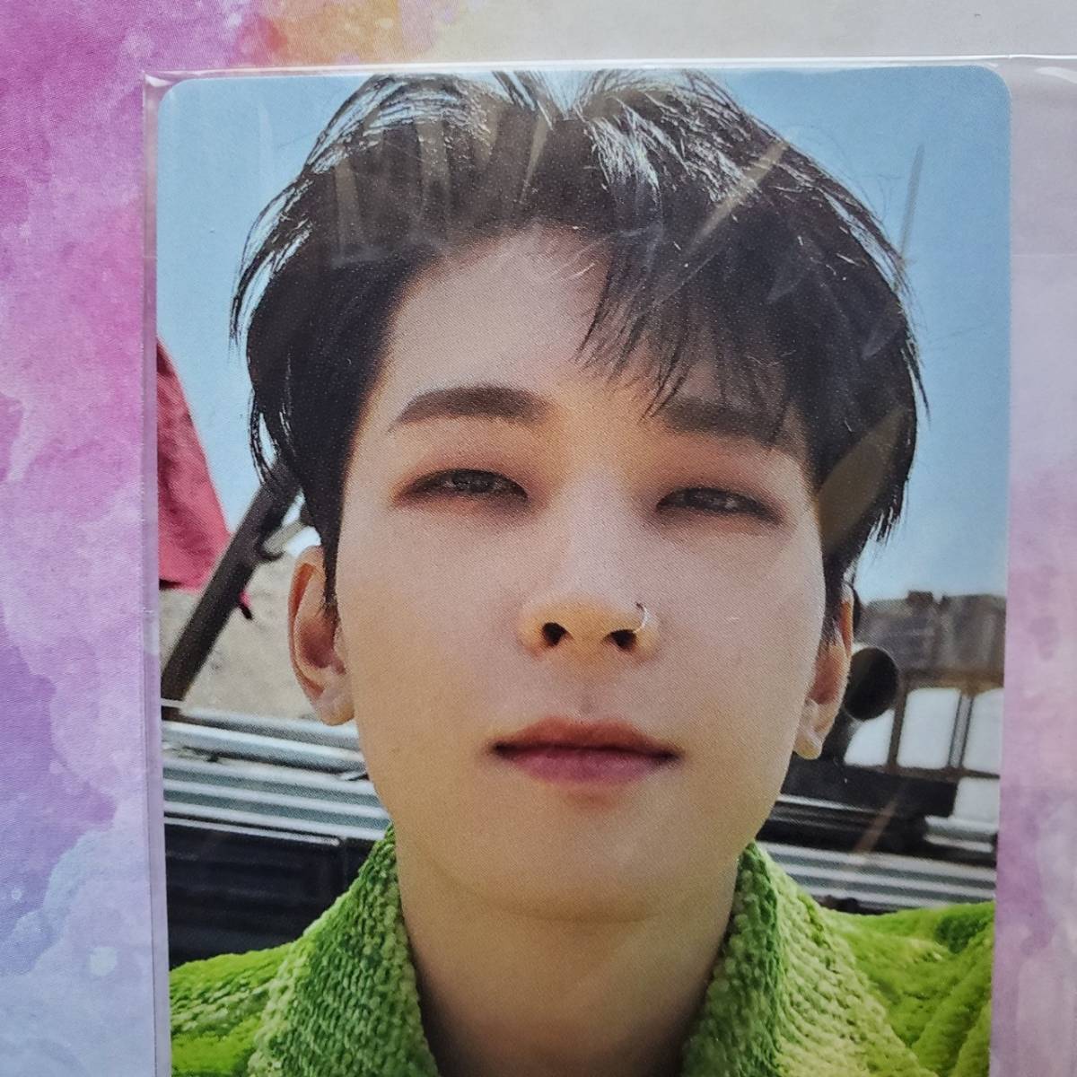 SEVENTEEN PhotoCard Face the Sun carat ver. UMJ Weverse SEVENTEEN PhotoCard Face the Sun carat ver. UMJ Weverse