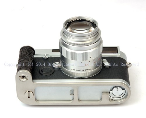 Totalmente Nuevo Empuñadura de Mano de Acero Patrón de Ébano para Cámara Leica MP - Imagen 12 de 12