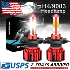 9003 H4 Led Headlight Bulbs Kit 10000w 1000000lm Hilo Beam Super Bright White 9003 H4 Led Headlight Bulbs Kit 10000w 1000000lm Hilo Beam Super Bright White
