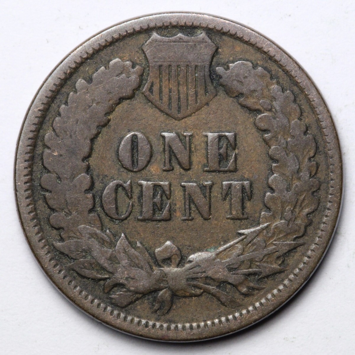けちょぶー 1897 Indian Head Cent Penny STRUCK THROUGH MINT ERROR E176 ZXC | eBay