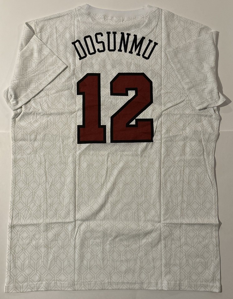 BRAND NEW Chicago Bulls Ayo Dosunmu City Edition TShirt Size Large