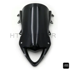 SMOKE BLACK DOUBLE BUBBLE WINDSCREEN WINDSHIELD FOR 2009-2014 BMW S1000RR S1000R