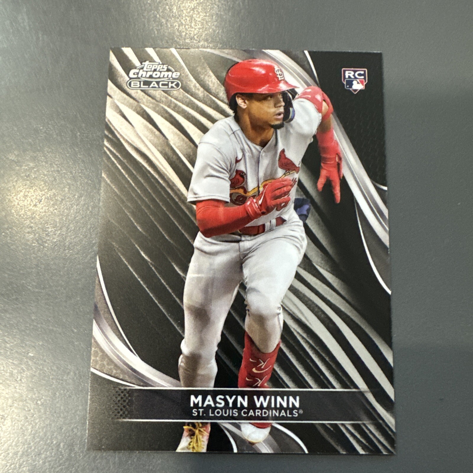 2024 Topps Chrome Black #46 Masyn Winn RC St Louis Cardinals