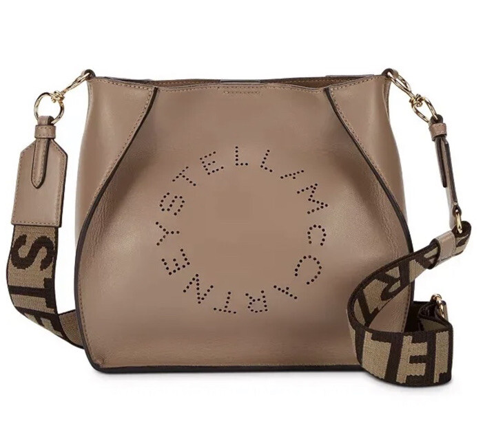 Stella Mccartney V8313 Beige Eco Faux Leather Crossbody Bag Stella Mccartney V8313 Beige Eco Faux Leather Crossbody Bag