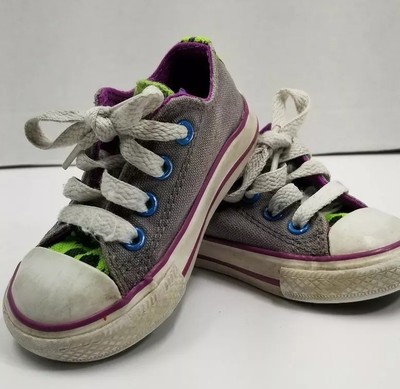 girls confetti converse