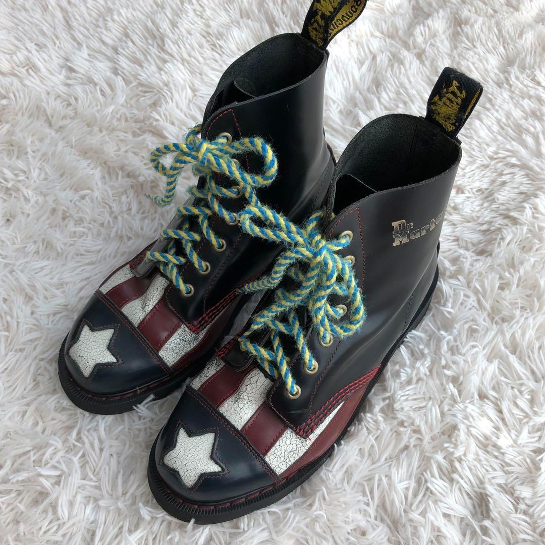 Dr.Martens Dr. Martens 7 Hole Boots Stars And Stripes Con Dr.Martens Dr. Martens 7 Hole Boots Stars And Stripes Con