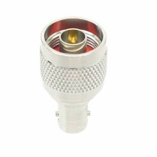 N Male Plug to BNC Female Jack Straight RF Coaxial Adapter Connector