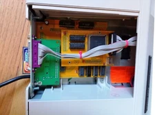 Tandy 1000 EX HX 3-in-1 V2 Adapter NEW! RAM + Serial + Parallel  XTIDE Upgrade