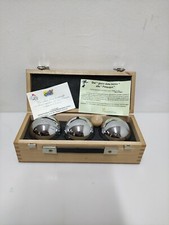 3 bowls game pétanque steel centenary Renault box 2010 obut