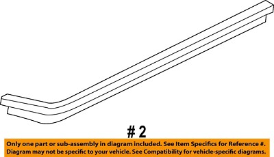 Chevrolet GM OEM City Express Side Sliding Door-Center Track Right 