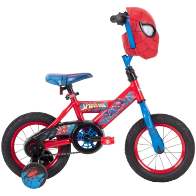 BOYS KIDS TRAINING BIKE 12-Inch Wheels Spider Man Bicycle | eBay