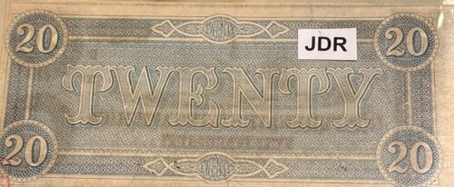 T-67 1864 $20 Confederate Paper Money - PCGS 58PPQ - Picture 4 of 4