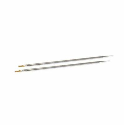 HiyaHiya scharfer Stahl austauschbare Rundstricknadelspitzen 4'' 5''