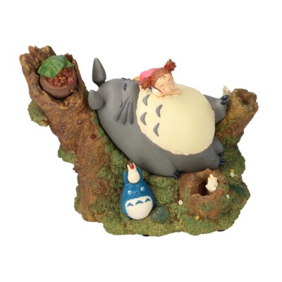 Ghibli My Neighbor Totoro Music Box Hand Painted Diorama Mei The