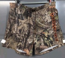 Mossy Oak Swim Shorts Men's Camo Print Shorts Draw String Liner 2XL
