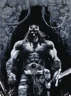 Savage Sword Of Conan #6 (Of 6) Cover C Variant Alexander B&W Virg (Titan 2024)