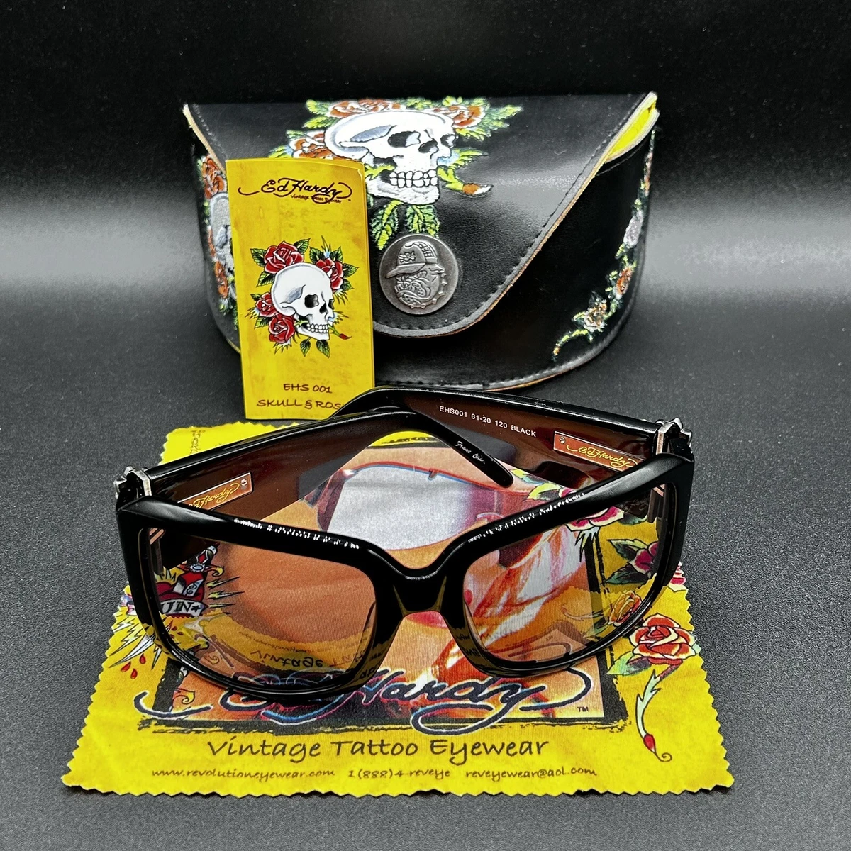 Ed Hardy Butterfly Plastic Frame Sunglasses for Women for sale | eBay