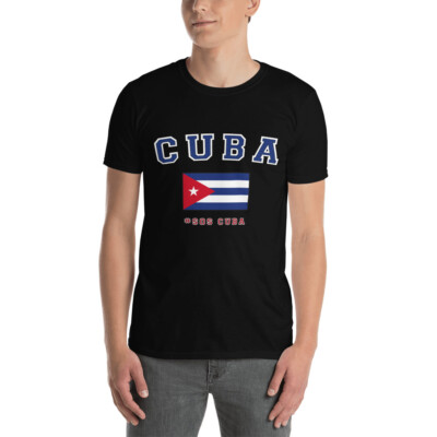 SOS Cuba University Unisex T-Shirt Cuba Libre Patria y vida Bandera Flag