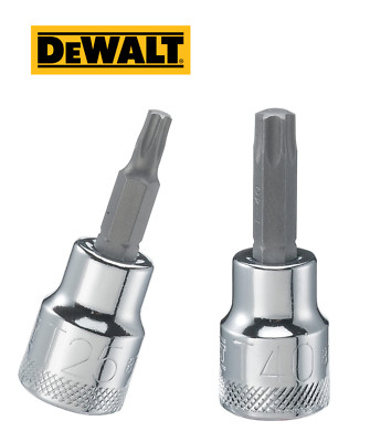 New DeWalt Torx Bit Sockets, 3/8'' Drive, Choose a Size, Fast Shipping