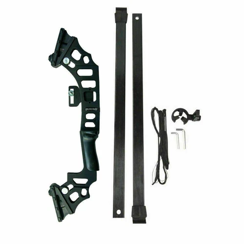 51“ 50lbs Recurve Bow Set Hunting Carbon Arrow Quiver Hunting Archery Takedown - Picture 8 of 18