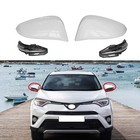 4pcs Outside mirror cover w/ mirror turn signal lights for Toyota RAV4 2016-2018