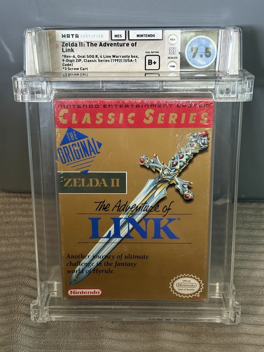 Zelda II: The Adventure of Link Gold Video Games for sale - eBay