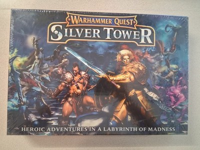 Games Workshop Warhammer Quest Silver Tower Game Box Set Sealed New 2016
