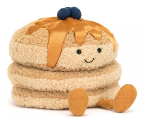 Jellycat Amuseables Fran Pancakes 🥞 RARE Limited Collection AUTHENTIC NWT - Picture 2 of 6