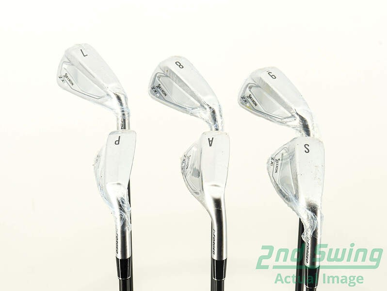 Mint Srixon ZXi4 Iron Set 7-PW AW SW Graphite Senior Right -1/2