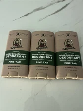 Dr SQUATCH Deodorant (Pine Tar) PAC Of 3