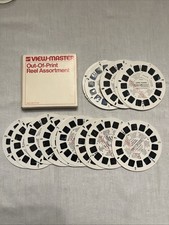 Box of 14 Stamped Out-of-print View-master Reels Vintage: U.n.c.l.e. The Monkeys