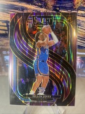 2024-25 Select - Premier Level Dillon Jones #200 Purple Flash Prizm /249 (RC)