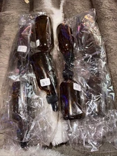 New In Bag Dropper Bottles  8-Pack 2 Oz Amber Glass