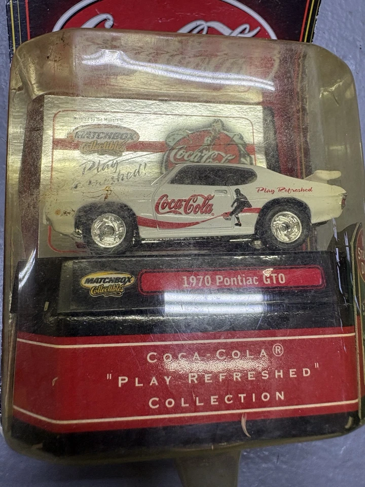 Matchbox Collectibles Coca-Cola Collection - 1970 Pontiac GTO And 1996 Firebird - Image 4 of 4
