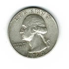 1960-D Washington Quarter, 90% Silver