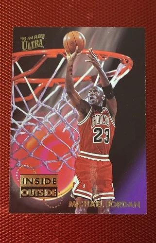 1993-94 Fleer Ultra - Inside Outside Michael Jordan #4