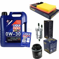 Inspektionskit Filter Liqui Moly ÖL 5L 0W-30 FüR Skoda Roomster 5J 1.6