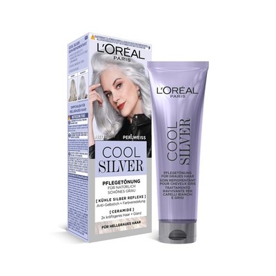 L'Oréal Paris Haarfarbe, Anti-Gelbstich, 114 ml (1er Pack), Perlweiß
