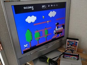MAPPY LAND Famicom FC NES Cartridge, Manual, Boxed set, tested-e1012-
