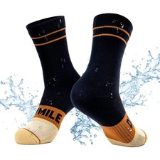 Mountain Waterproof Wool Socks, Breathable, Cushioned, Hiking, Skiing, Campin...