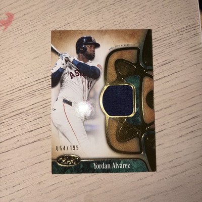 2026 Tier One Yordan Alvarez  Jersey Relic #/199 Astros