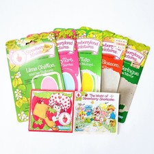 Vtg Strawberry Shortcake Ephemera Lot Catalogs Booklets PVC Toy Packages 1980s