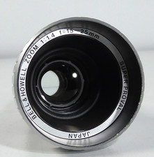 BELL HOWELL ZOOM LENS 1:1.4 f 15 25 mm SUPER PROVAL
