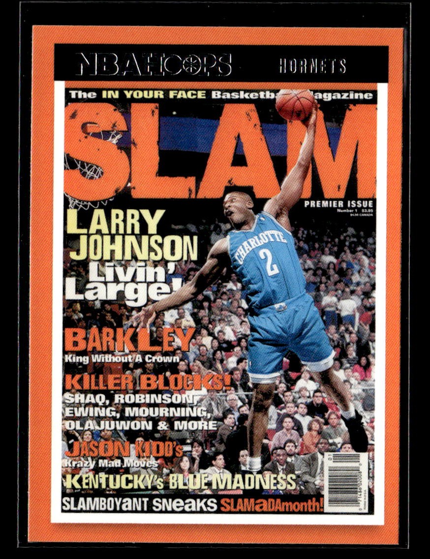 2021-22 Hoops #SLAM 1 Larry Johnson Slam