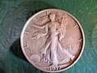 1937 S Liberty Walking Half Dollar Circulated 90% Silver US Coin Tough Date
