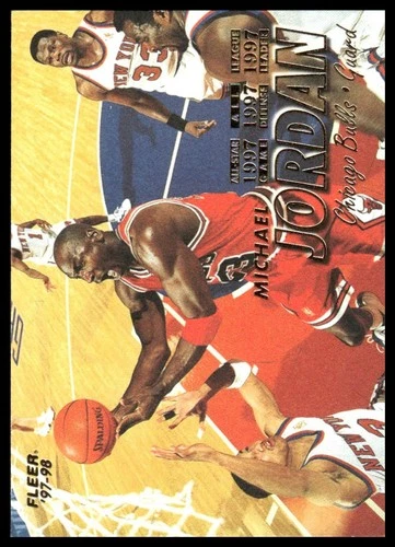 1997-98 Fleer Michael Jordan #23 Chicago Bulls