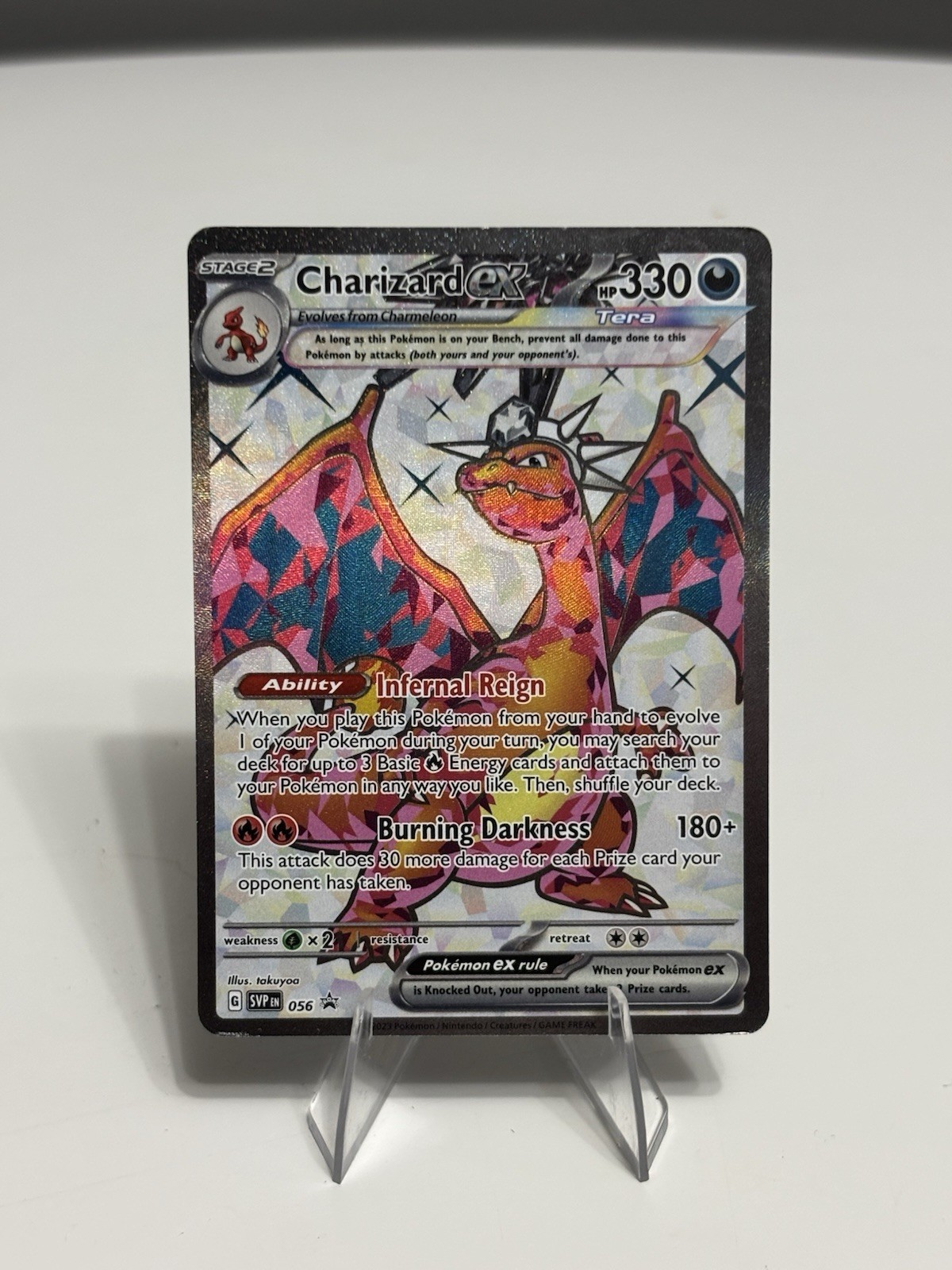 Charizard ex 2023 Scarlet & Violet: Black Star Promo #SVP056