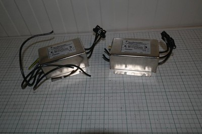 2x Tyco Electronics Network Filter 6-6609096-2 EMI Filter 25A Corcom F4332C ABB