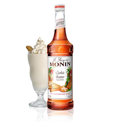 Monin - Cookie Butter Syrup, Great for Coffees, Lattes, and Mochas, Gluten-Free,
